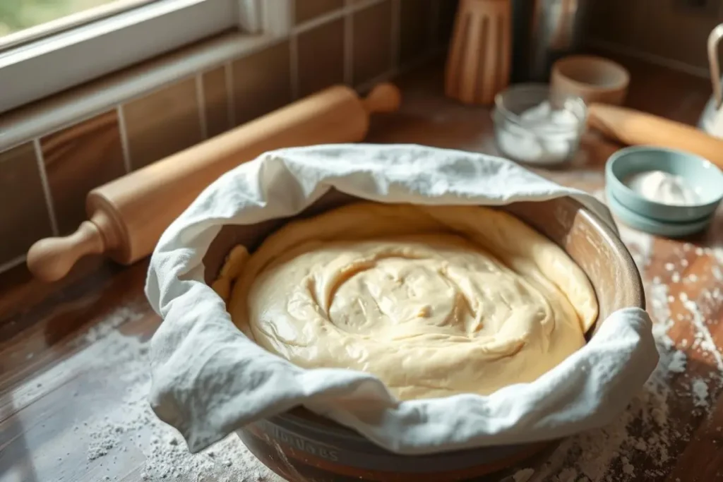 Why does brioche need to sit overnight